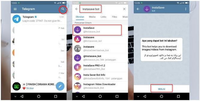 Trik rahasia mengunduh foto dan video Instagram melalui Telegram3